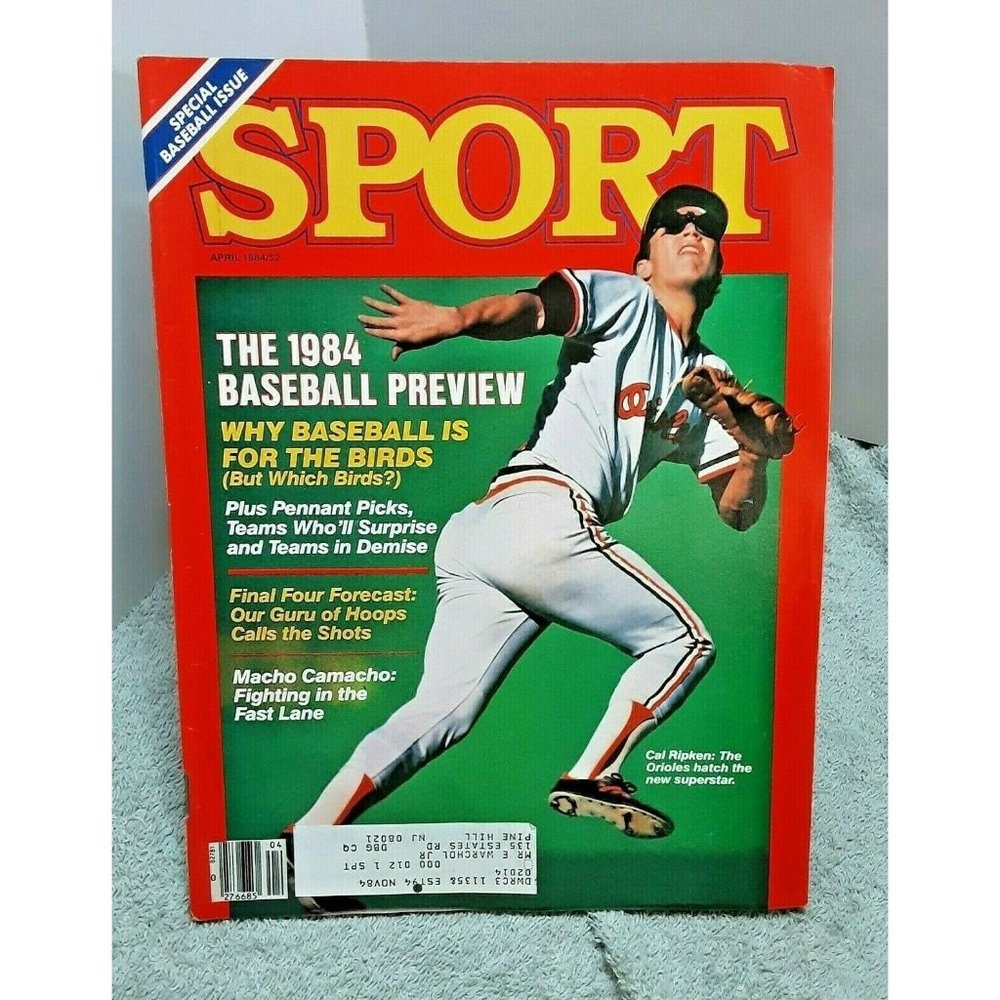 Sport Magazine April 1984 Cal Ripken Jr Baltimore Orioles